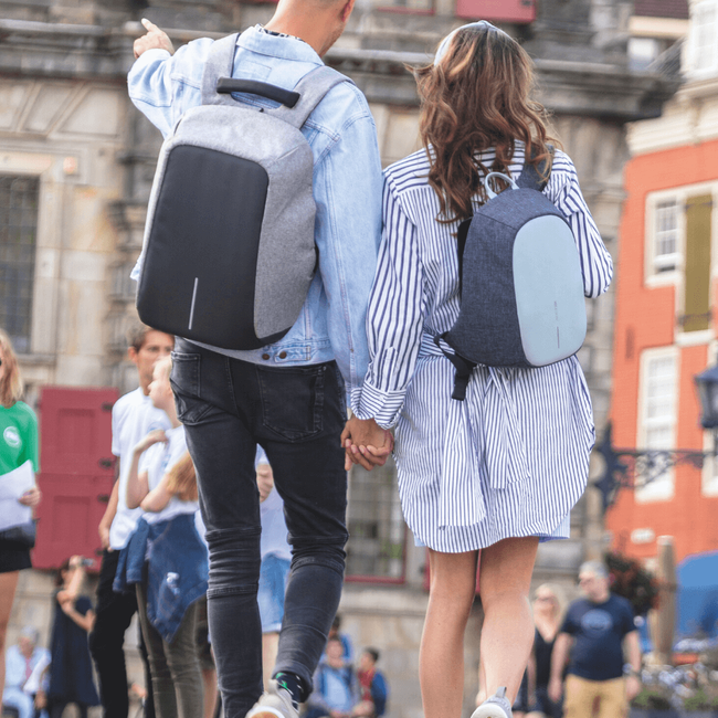 Damski plecak antykradzieżowy XD Design Elle Protective - blue