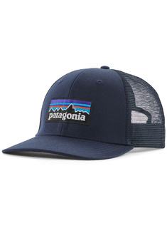 Czapka z daszkiem Patagonia P-6 Logo Trucker Hat - new navy