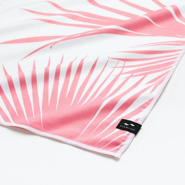 Ręcznik podróżny Slowtide Day Palms Travel Towel - pink