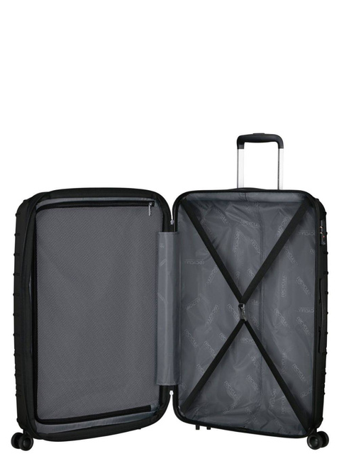 Walizka duża poszerzana American Tourister SPEEDSTAR - black