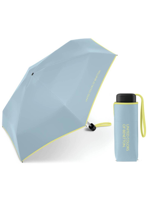 Parasol manualny Benetton Ultra Mini Flat - tourmaline