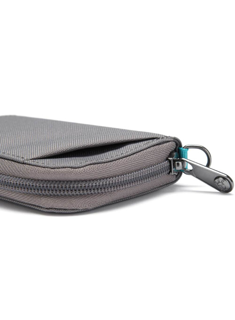 Portfel antykradzieżowy Pacsafe RFIDsafe Card Wallet - stone