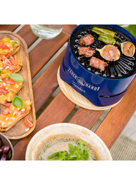 Grill stołowy Feuerhand Table-Top Grill Tamber - cobalt blue