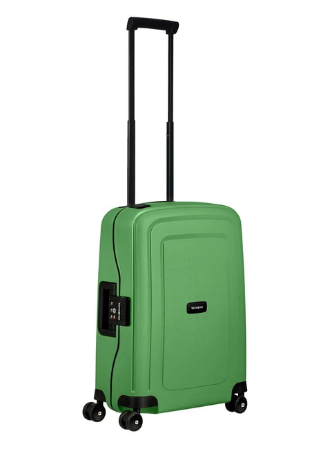 Walizka kabinówka Samsonite S'Cure - cactus green / black