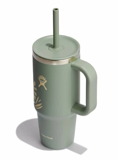 Kubek termiczny ze słomką Hydro Flask All Around™ Travel Tumbler 710 ml - botanical bliss agave