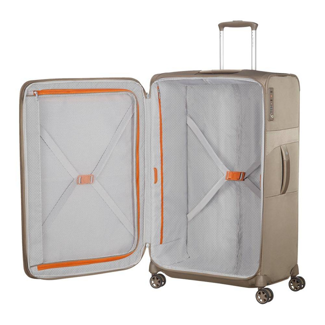 Walizka duża poszerzana Samsonite Duopack L - sand