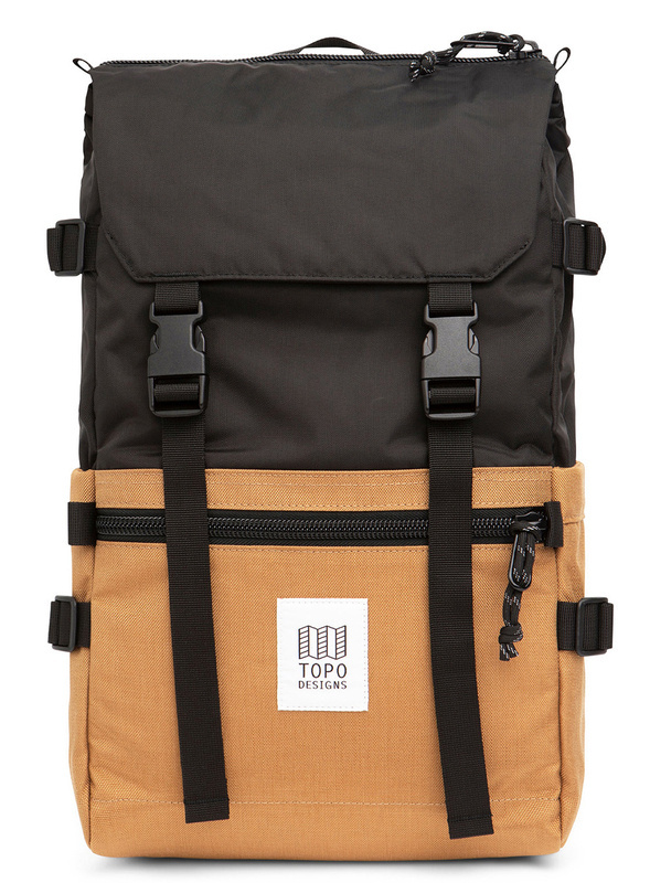 khaki / black