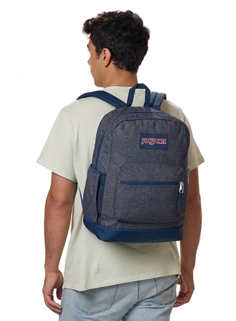Plecak miejski JanSport Cross Town Plus Remix - indigo denim