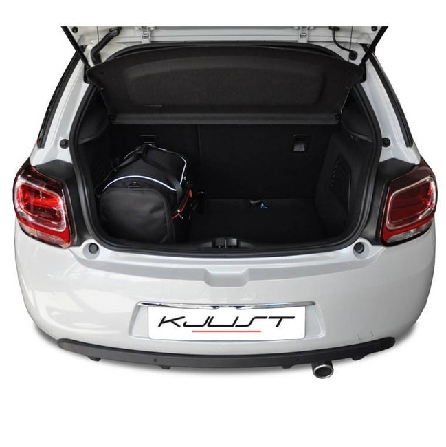 CITROEN DS3 HATCHBACK 2009-2016 TORBY DO BAGAŻNIKA 3 SZT