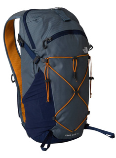 Plecak sportowy The North Face Trail Lite 12 - granite grey / summit navy / dust orange