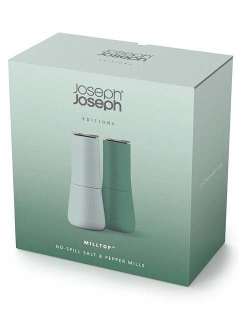 Młynki Joseph Joseph Milltop™ Salt & Pepper Mills - sage