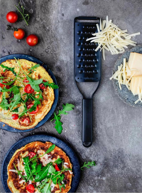 Tarka grube oczka Microplane Black Sheep Extra Coarse Grater - black