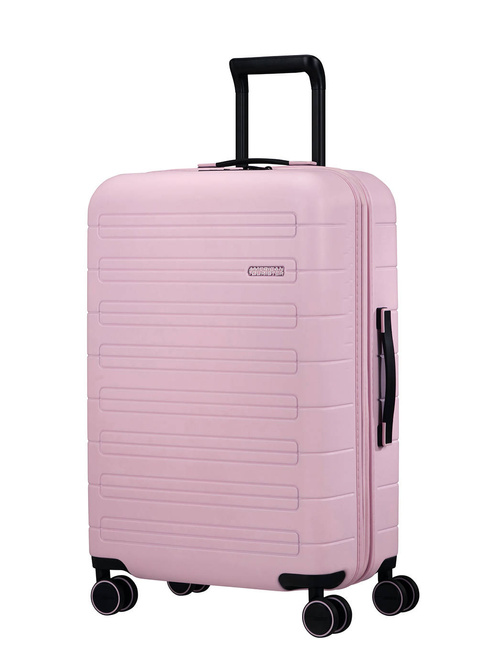 Walizka średnia poszerzana American Tourister Novastream - soft pink
