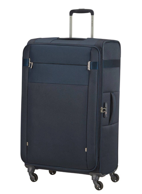 Walizka duża poszerzana Samsonite CityBeat - navy blue