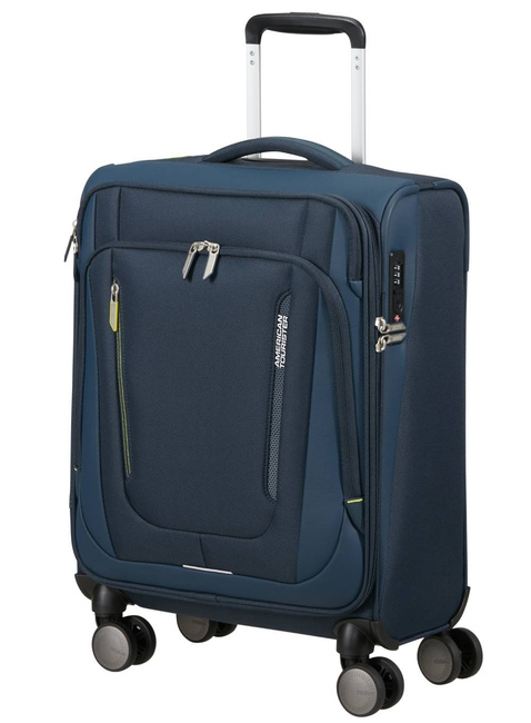 Walizka kabinowa American Tourister Wanderlite Spinner S - dark navy