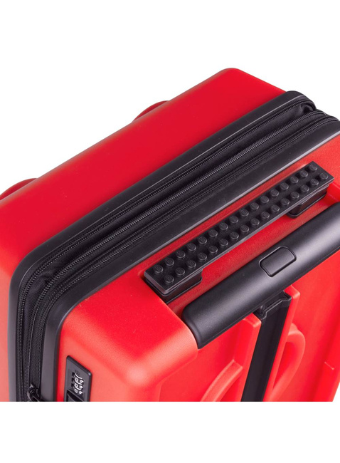 Walizka kabinowa Lego Signature Brick 2x3 Expandable Luggage - red