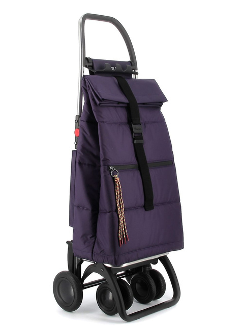 Wózek składany na zakupy Rolser BIG 4LT POLAR - purple