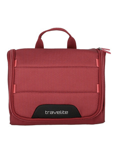 Kosmetyczka podróżna Travelite Skaii - evening red