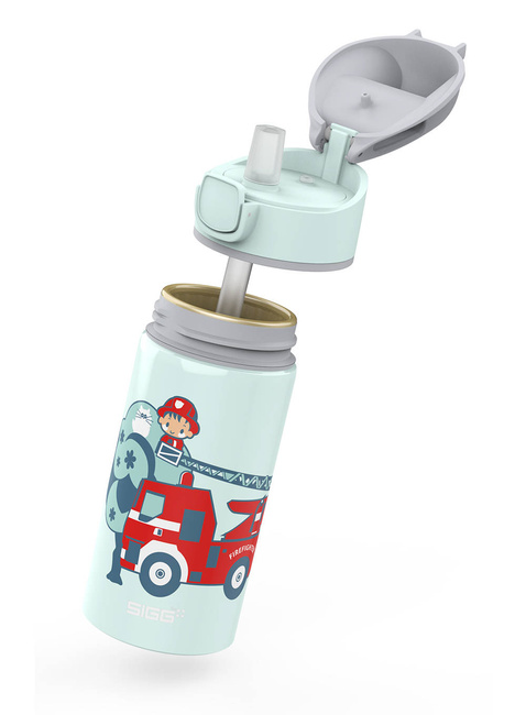 Butelka dziecięca na wodę Sigg Miracle 0,4 l - fireman