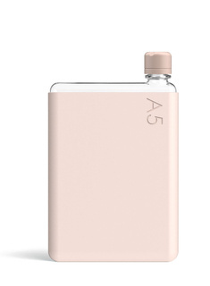 Wielorazowa butelka na wodę Memobottle Original A5 750 ml - pale coral