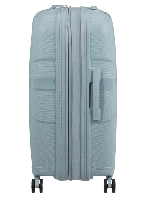 Walizka średnia American Tourister StarVibe EXP - azzurro speckles