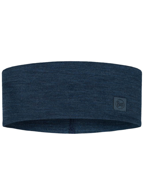 Opaska na głowę Buff Merino Wide Headband - solid night blue