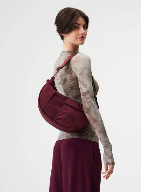 Torba na ramię Pinqponq Krumm Medium - glazed red