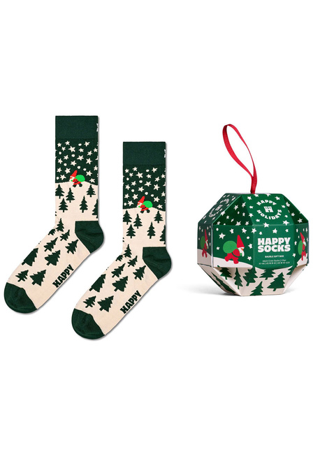 Skarpety Happy Socks 1-Pack Globe Gift Set - green / snow