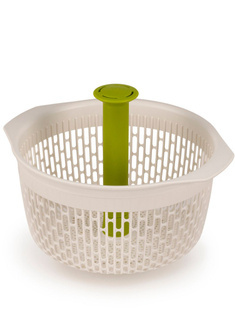 Sitko obrotowe Joseph Joseph Spindola™ In-sink Salad-spinning Colander - green