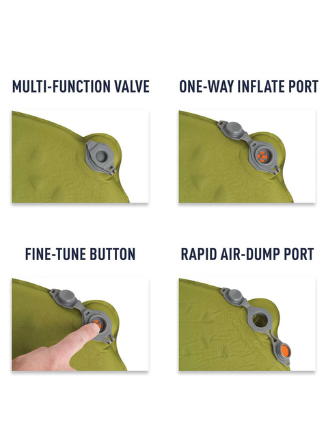 Mata samopompująca Sea to Summit Camp Mat SI™ Regular Wwide - olive