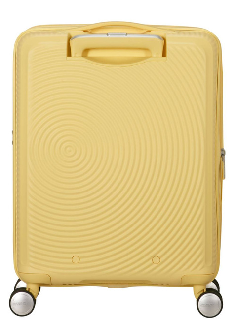 Walizka mała American Tourister Soundbox EXP - pastel yellow