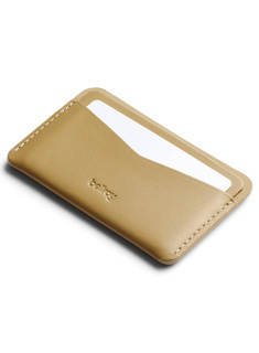 Skórzany kartownik portfel na karty Bellroy Card Slip - mustard