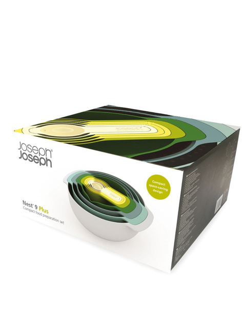 Zestaw misek i miarek kuchennych Joseph Joseph Nest™ 9 Plus Bowl Set - opal