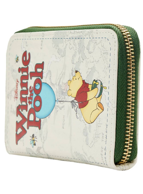 Portfel dziecięcy Loungefly x Disney Zip Around Wallet - Winnie the Pooh classic book