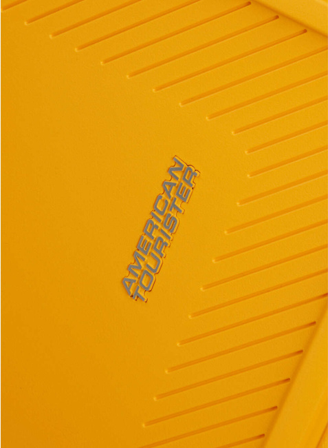 Walizka duża American Tourister DashPop EXP - golden yellow