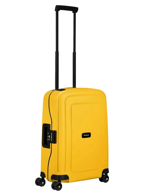 Walizka mała 34 l Samsonite S'Cure - sunflower yellow / black