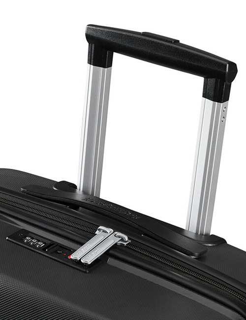 Walizka średnia na 4 kółkach American Tourister Air Move - black 