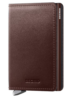 Portfel kieszonkowy Secrid Premium Slimwallet Dusk - dark brown