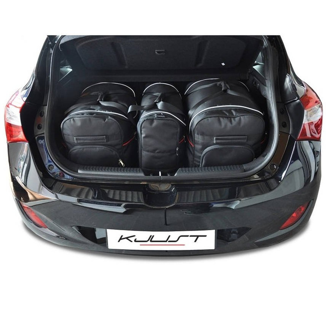 HYUNDAI I30 HATCHBACK 2012-2016 TORBY DO BAGAŻNIKA 3 SZT