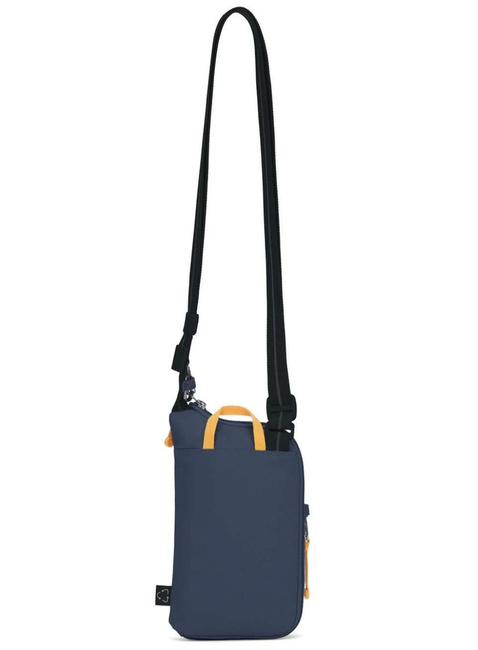 Saszetka antykradzieżowa na dokumenty Pacsafe Go Tech Crossbody - coastal blue