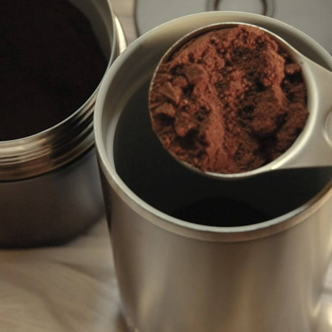 Ekspres do kawy Frank Green French Press 475 ml - cloud
