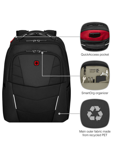 Plecak na laptopa 15,6" Wenger Altair - black