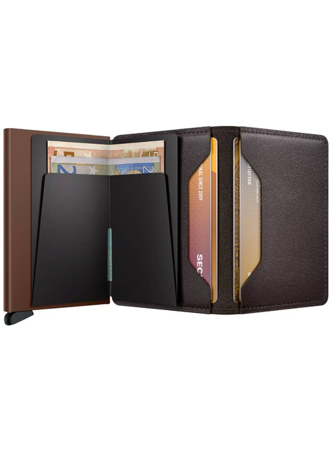 Mały portfel RFID Slimwallet Secrid Original - chocolate
