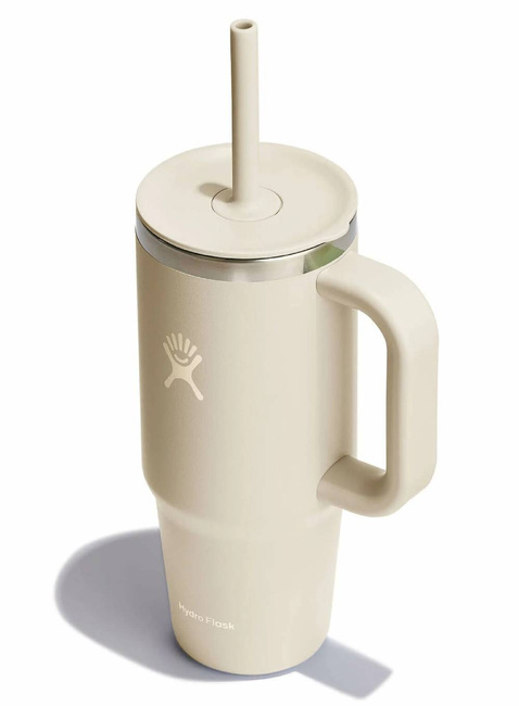 Kubek termiczny ze słomką Hydro Flask All Around™ Travel Tumbler 710 ml - oat