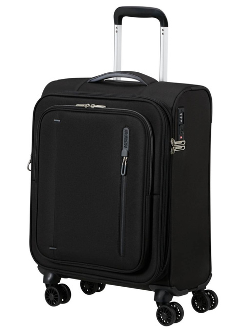 Walizka kabinowa American Tourister Cloudrider EXP - jet black