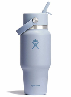 Butelka termiczna ze słomką Hydro Flask Wide Mouth Travel Bottle 0,7 l - surf