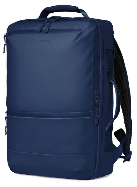 Plecak podróżny średni Puccini Jetzy - granatowy