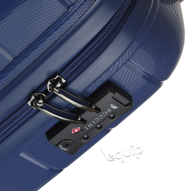 Walizka średnia Puccini Madagascar - granatowy