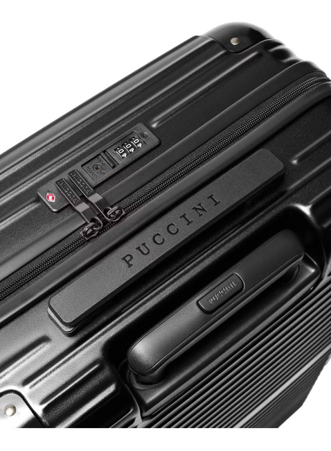 Walizka kabinowa Puccini Dallas - czarny