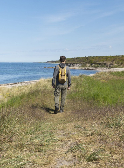 Plecak składany Ticket To The Moon Mini Backpack 15 l - brown / dark yellow